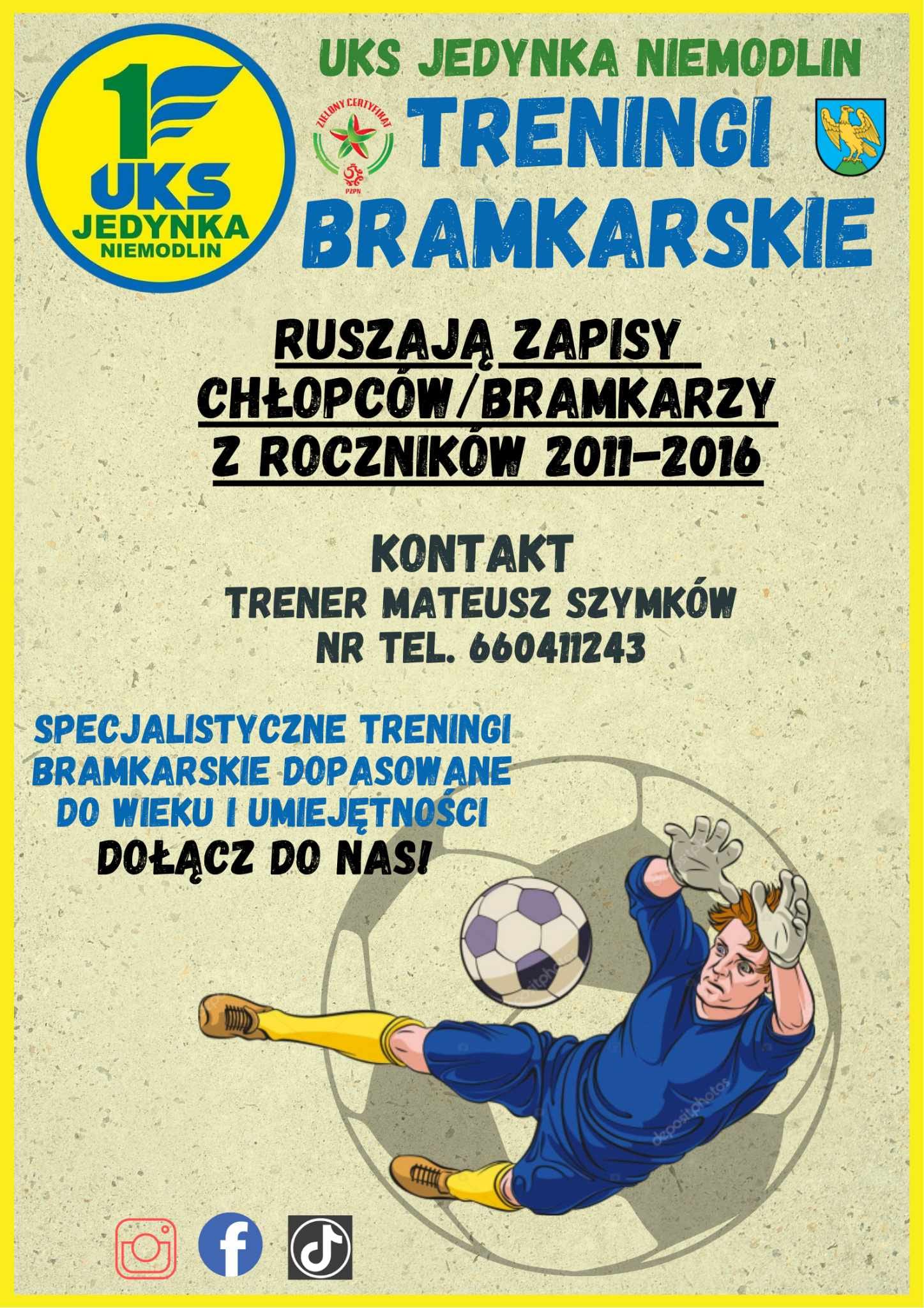 Akademia Piłkarska Jedynka Niemodlin ogłasza nabór