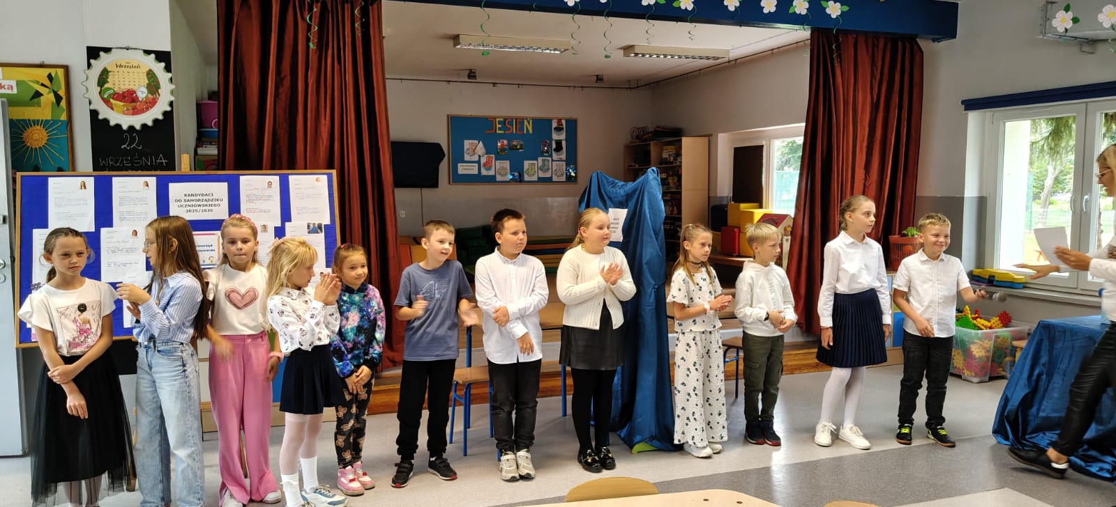 Wybory do Samorządziku Szkolnego klas 1–3