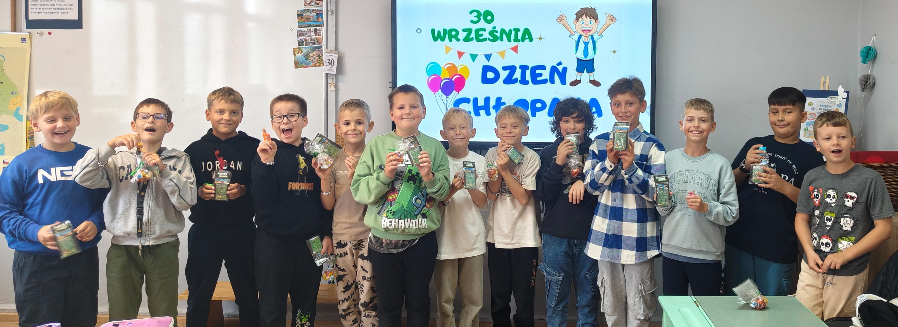 Dzień chłopaka w klasach I-III