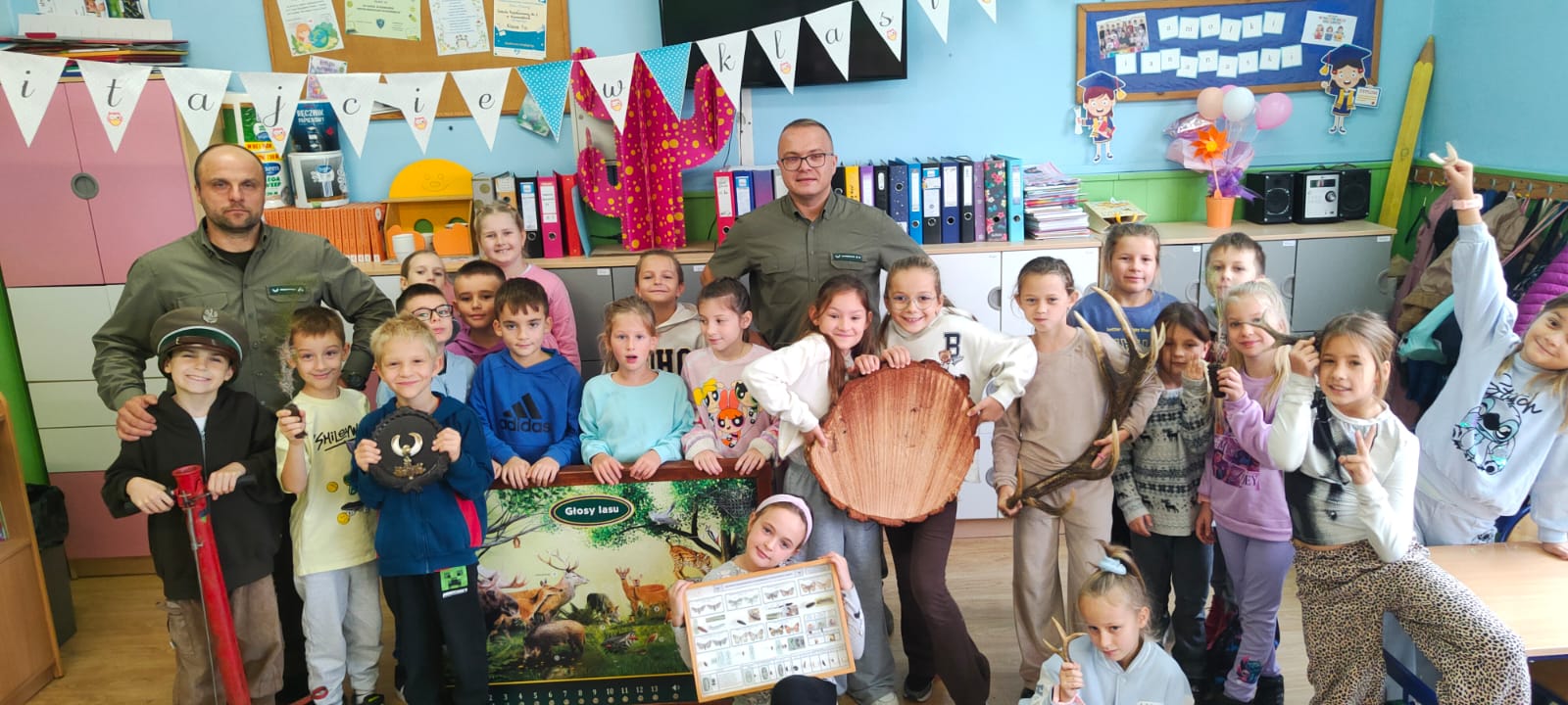 ''Po spotkaniu z leśnikami, wiedzę o lesie w jednym palcu mamy''