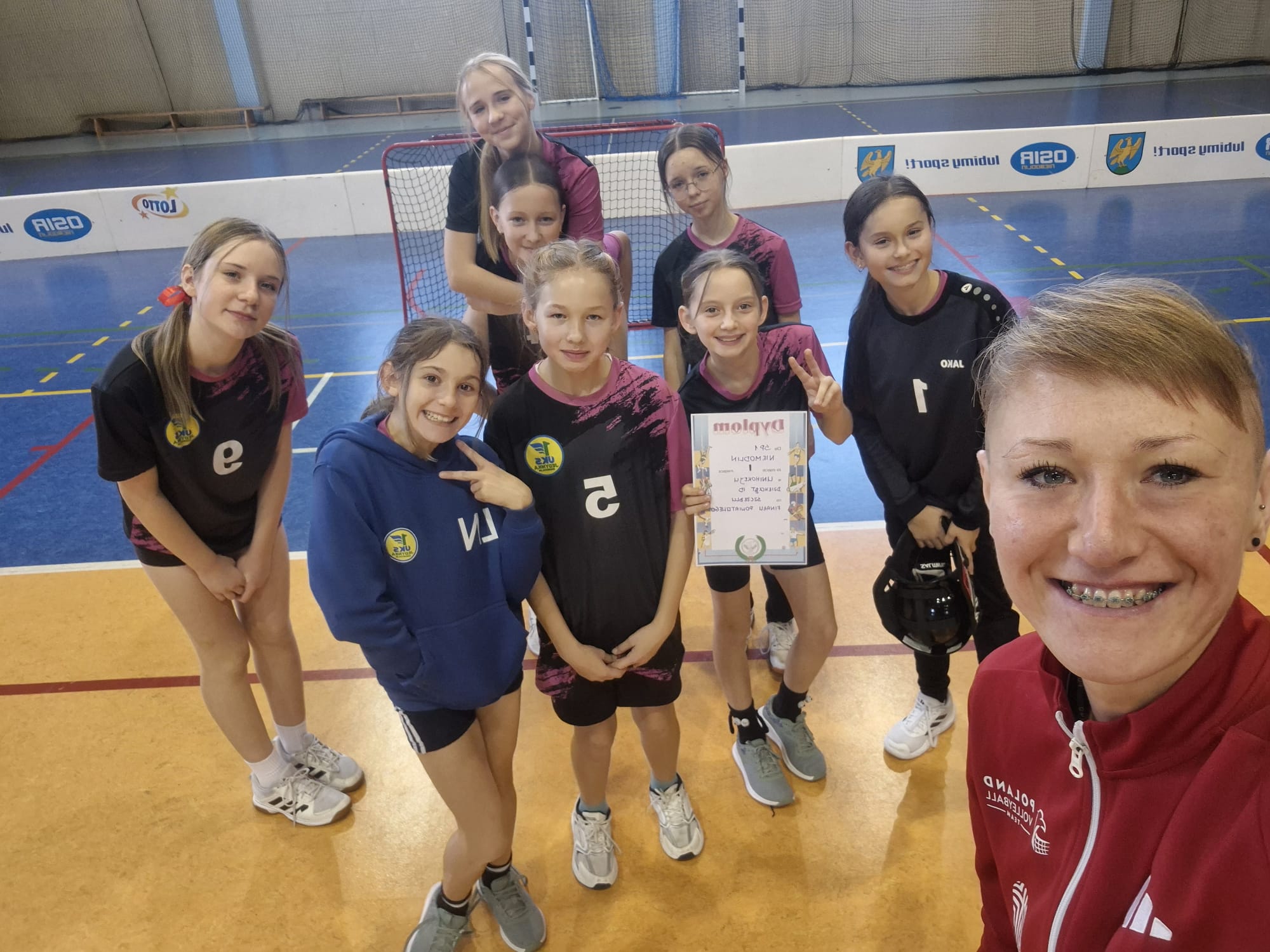 Finał Powiatu w Unihokeju - Igrzyska Dzieci