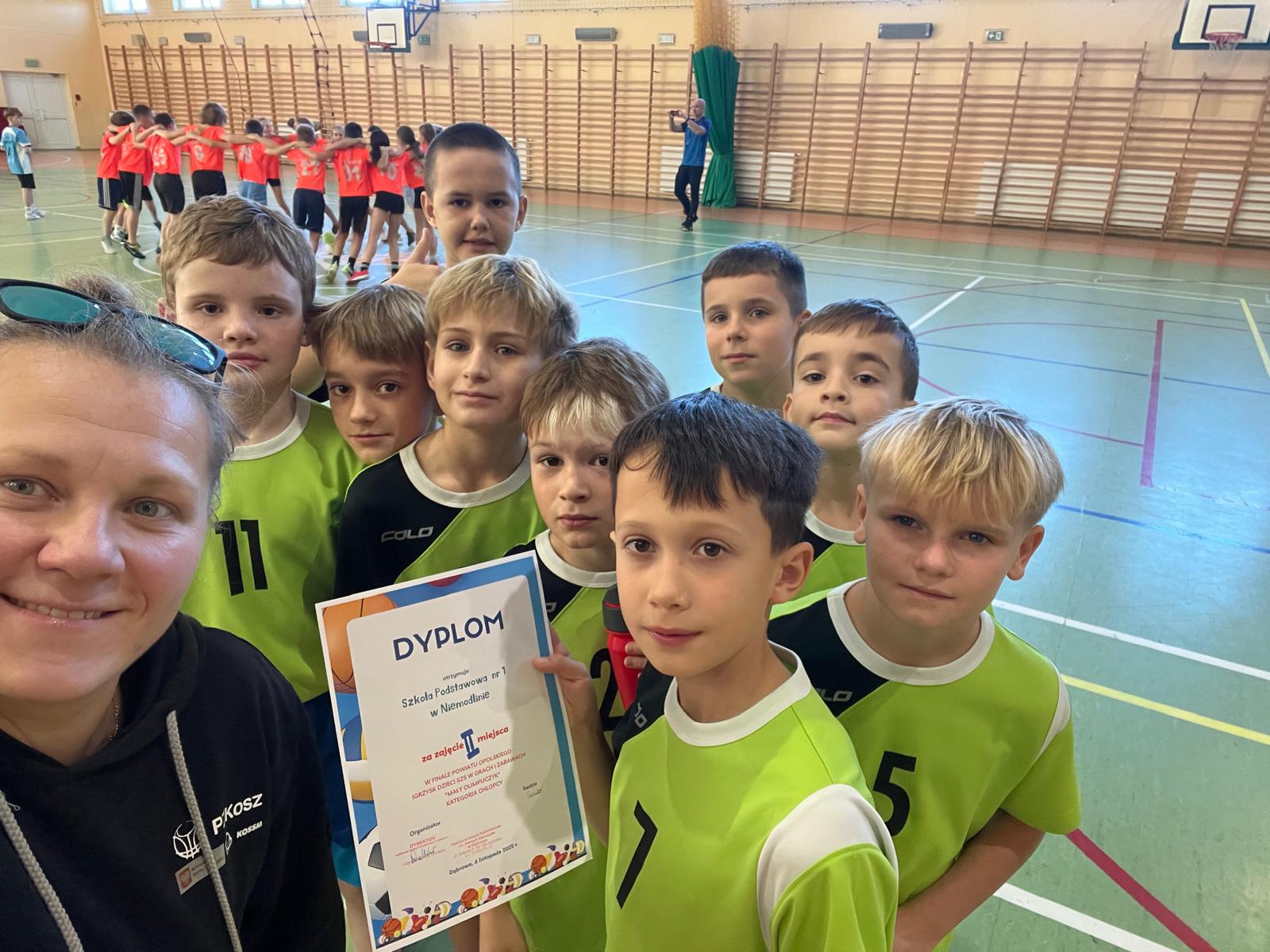 Finał Powiatu w Grach i Zabawach - Mały Olimpiczyk