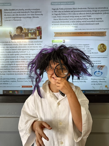 Klasa II C w świecie wielkiej nauki