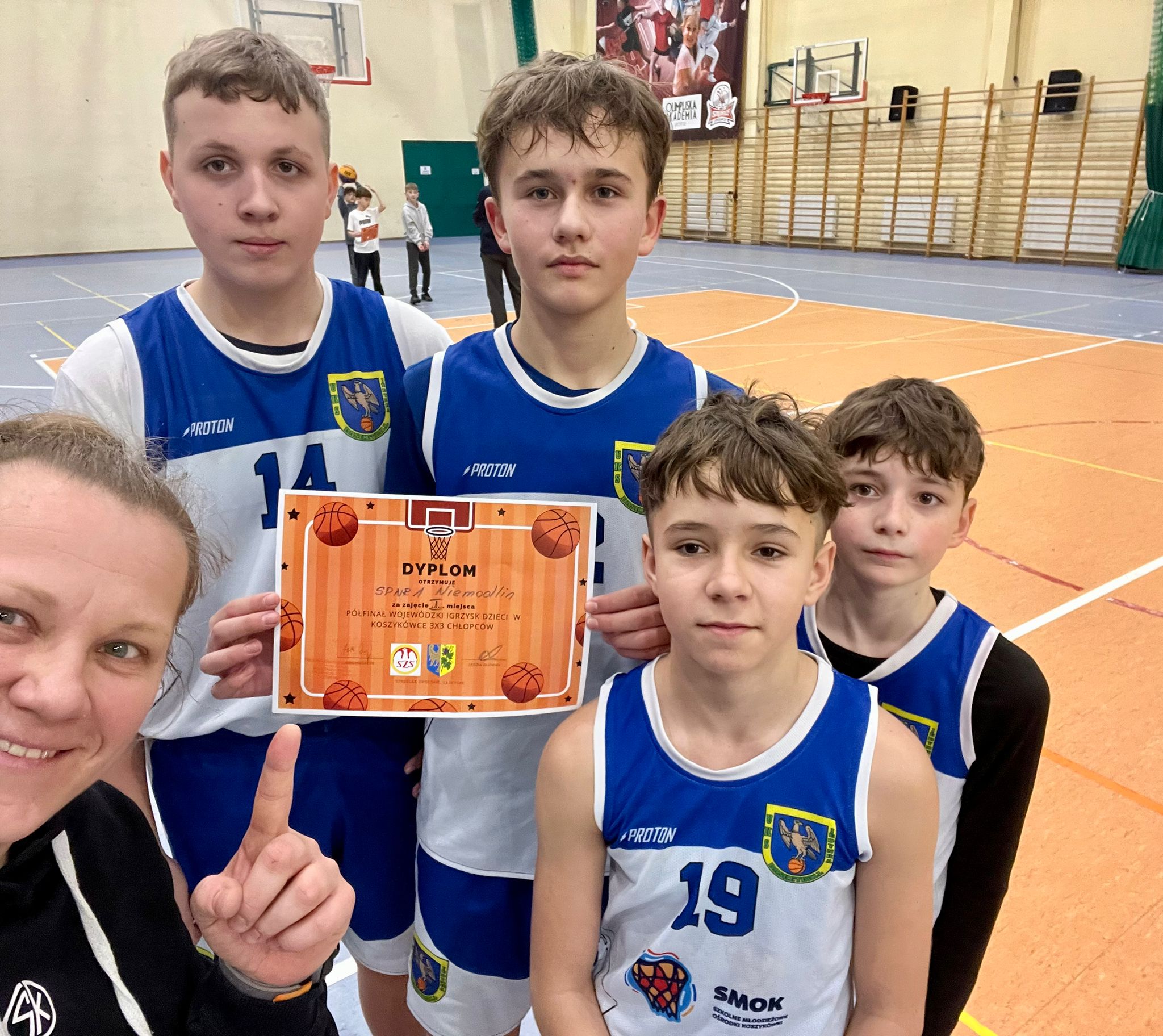 Awans do finału województwa w koszykówce 3x3