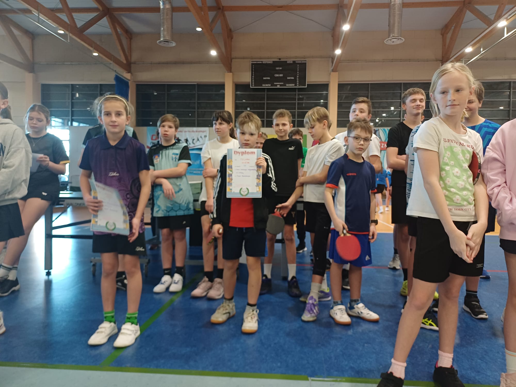 Zawody indywidualne w tenisie stołowym