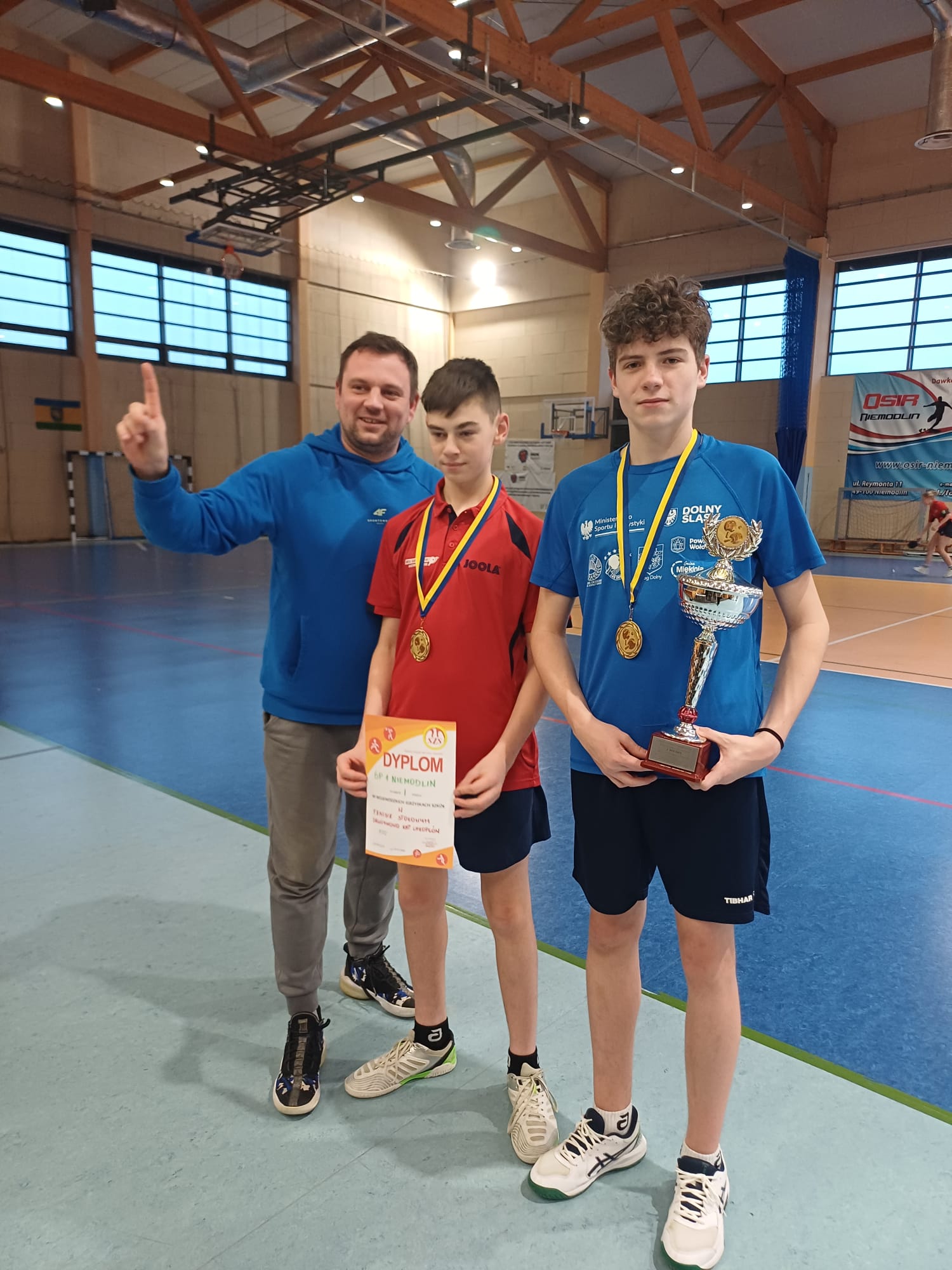 Mistrzostwo Województwa w drużynowym tenisie stołowym