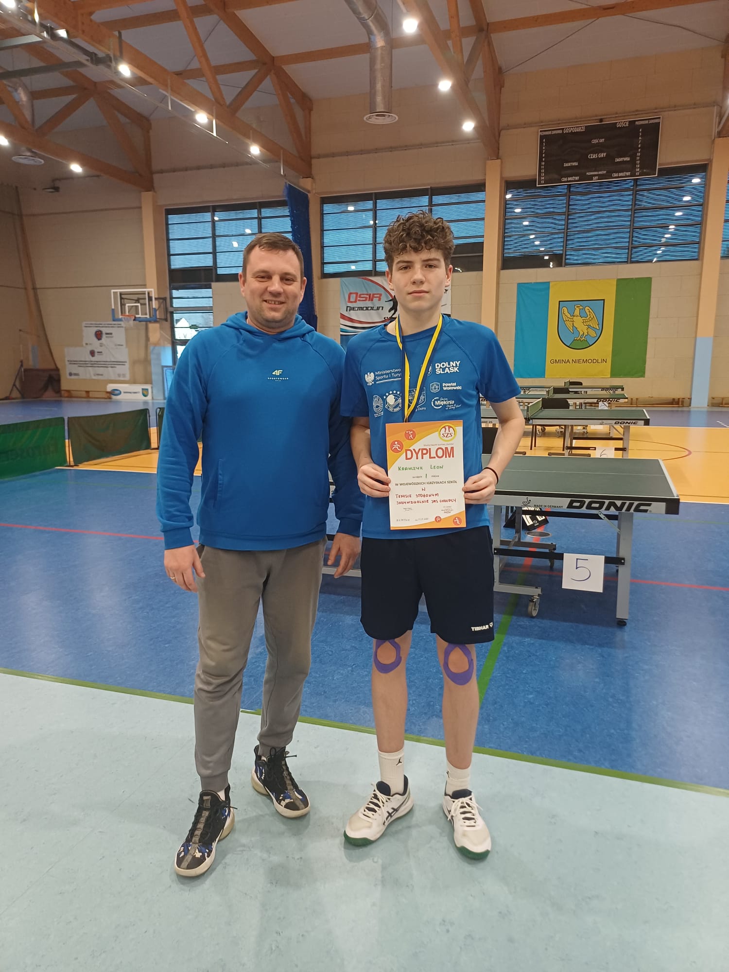 Finał wojewódzki w tenisie stołowym