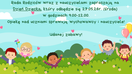 Dzień Dziecka- ogłoszenie