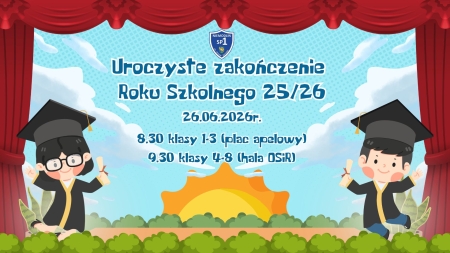 Zakończenie roku szkolnego 2025/2026