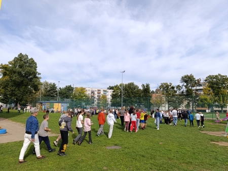 Próbna ewakuacja w naszej szkole